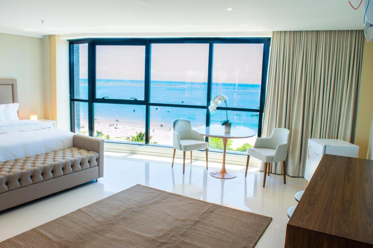 Meridiano Hotel Maceió Exteriér fotografie A room at the hotel